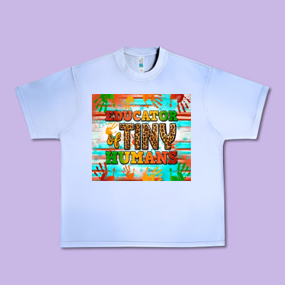 Educator Of Tiny Humans Tumbler Urban Heavy Tee Designed By Bundleandbundleshop