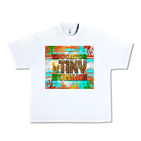 White educator of tiny humans tumbler Urban Heavy Tee - BundleAndBundleShop