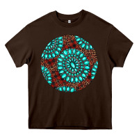 Chocolate Brown Gemstone Christmas Heavy Core Tee - RanaPortraitStore