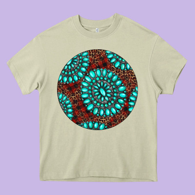 Gemstone Christmas Heavy Core Tee Designed By Ranaportraitstore