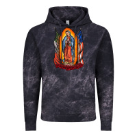 Cloud Black our lady Vintage Hoodie - RacoonDesign