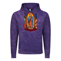 Cloud Purple our lady Vintage Hoodie - RacoonDesign