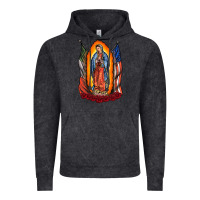 Vintage Black our lady Vintage Hoodie - RacoonDesign