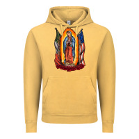 Vintage Mustard our lady Vintage Hoodie - RacoonDesign