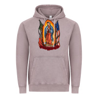Vintage Zinc our lady Vintage Hoodie - RacoonDesign