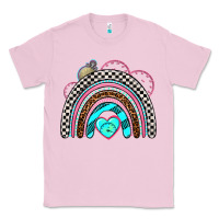 Bubblegum Pink race rainbow Classic Tee - AdoDesignShop