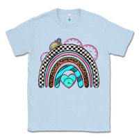 Dusty Blue race rainbow Classic Tee - AdoDesignShop