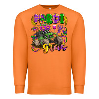Carrot mardi gras monster truck Premium Sweatshirt - LillyAllenDesigns