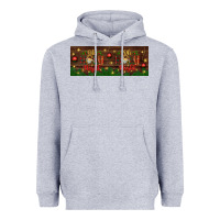 Heather Grey oh holy night Heavyweight Hoodie - BundleAndBundleShop