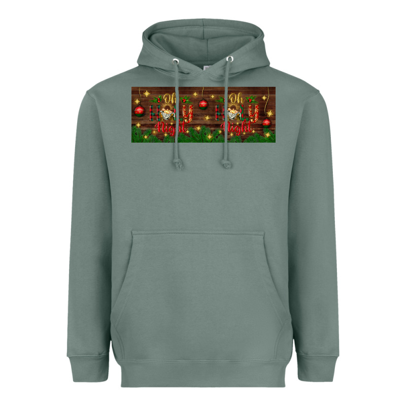 Oh Holy Night Heavyweight Hoodie by BundleAndBundleShop | Teevron