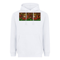 White oh holy night Heavyweight Hoodie - BundleAndBundleShop