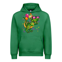 Emerald birthday t rex pink Urban Hoodie - CowGirlArtShop