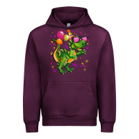 Mauve Wine birthday t rex pink Urban Hoodie - CowGirlArtShop