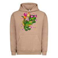 Pigment Burro birthday t rex pink Urban Hoodie - CowGirlArtShop