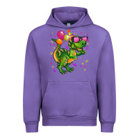 Tulip birthday t rex pink Urban Hoodie - CowGirlArtShop