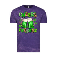 Cloud Purple cheers fuckers Vintage Tee - Artiststas