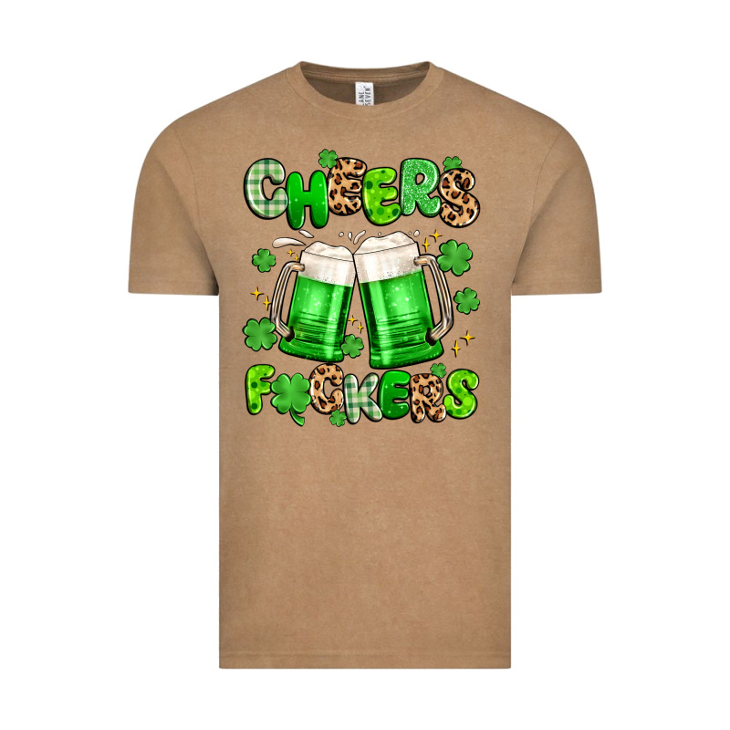Cheers Fuckers Vintage Tee by Artiststas | Teevron