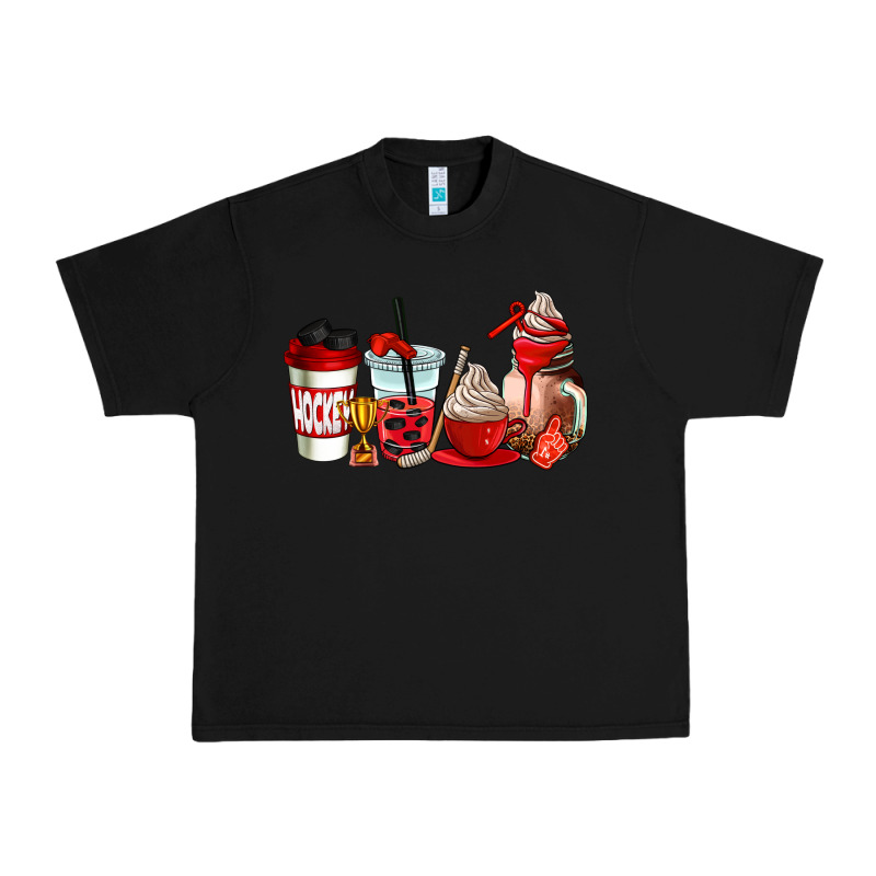 Hockey Coffee Cups Urban Heavy Tee by AdoDesignShop | Teevron