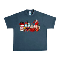 Midnight Navy hockey coffee cups Urban Heavy Tee - AdoDesignShop