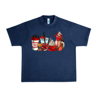 Navy hockey coffee cups Urban Heavy Tee - AdoDesignShop