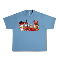 Pebble Blue hockey coffee cups Urban Heavy Tee - AdoDesignShop