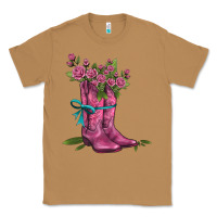 Toasted Coconut valentines day western boots and roses Classic Tee - AdoDesignShop