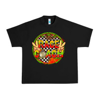 Black Race coach with leopard and peace hand Urban Heavy Tee - AdoDesignShop