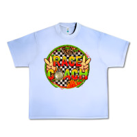 Race Coach With Leopard And Peace Hand Urban Heavy Tee | Teevron