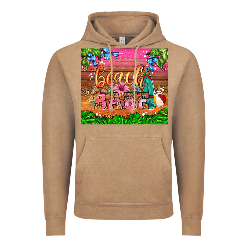 Beach Babe Vintage Hoodie by HRA Design Shop | Teevron
