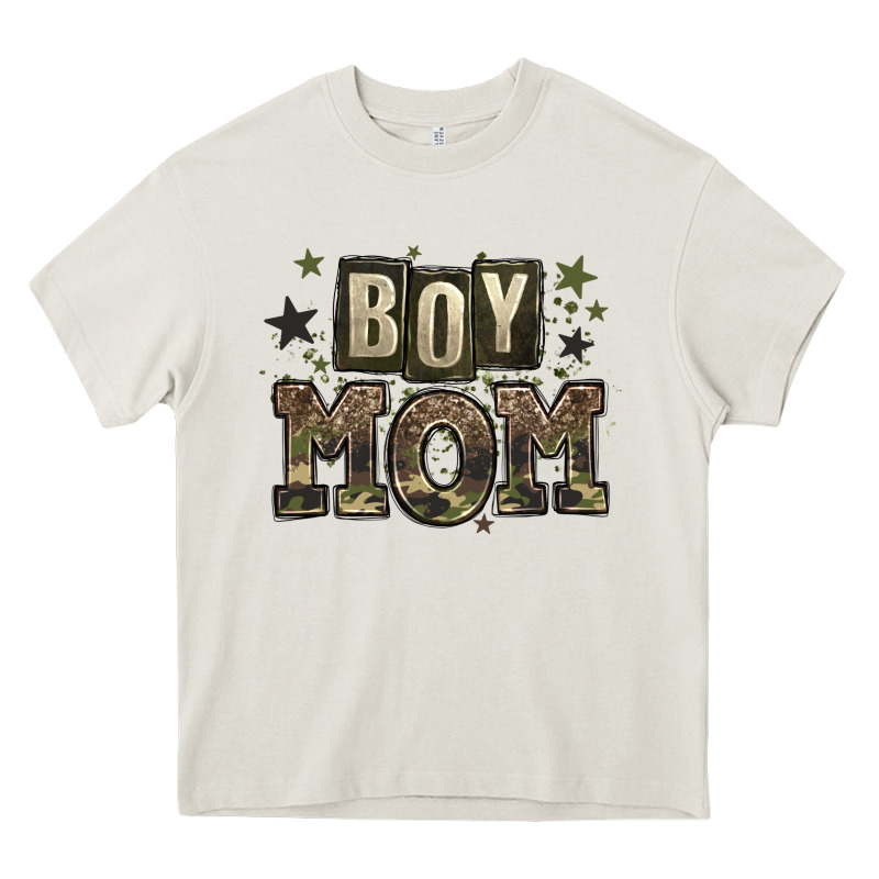 Boy Mom Heavy Core Tee by Zillion Design Studio | Teevron