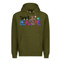 Army Green spirit lead me Premium Hoodie - JahusDesignShop