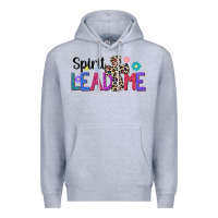 Heather Grey spirit lead me Premium Hoodie - JahusDesignShop