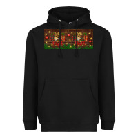 Black Oh Holy Night Heavyweight Hoodie - BundleAndBundleShop