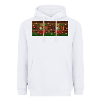 White Oh Holy Night Heavyweight Hoodie - BundleAndBundleShop