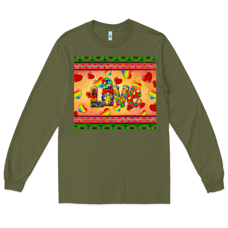 Autism Awareness Love Long Sleeve Tee by BarkalooDesign | Teevron
