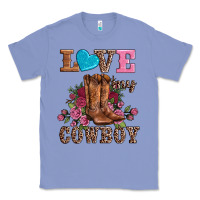Colony Blue valentines day love my cowboy Classic Tee - AdoDesignShop