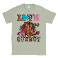 Matcha valentines day love my cowboy Classic Tee - AdoDesignShop