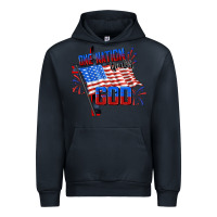 Navy one nation under god Urban Hoodie - CowGirlArtShop