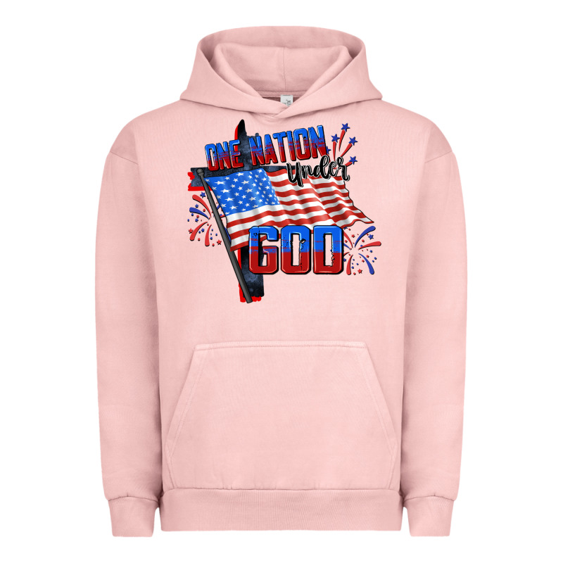 One Nation Under God Urban Hoodie by CowGirlArtShop | Teevron