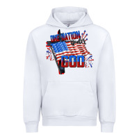 White one nation under god Urban Hoodie - CowGirlArtShop
