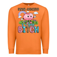 Carrot your anxiety is a lying bitch Premium Sweatshirt - LillyAllenDesigns