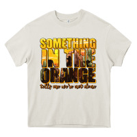 Cream something in the orange western Heavy Core Tee - texasbilliewilder