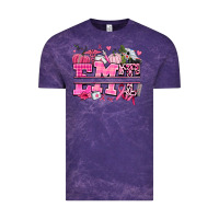 Cloud Purple emt cancer and fall Vintage Tee - AdoDesignShop