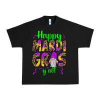 Black happy mardi gras y'all gnome Urban Heavy Tee - JahusDesignShop