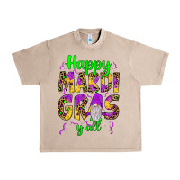 French Oak happy mardi gras y'all gnome Urban Heavy Tee - JahusDesignShop