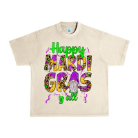 Sandshell happy mardi gras y'all gnome Urban Heavy Tee - JahusDesignShop