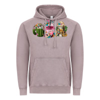 Vintage Zinc mexican day of the dead coffee cups Vintage Hoodie - FaDigitalArtStudio