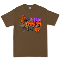 Cacao little sister biggest fan basketball Premium Tee - Zillion Design Studio