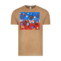 Vintage Camel american popsicle and stars Vintage Tee - AdoDesignShop