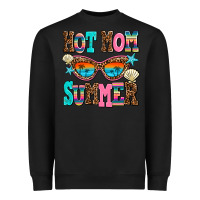 Black hot mom summer Heavyweight Sweatshirt - AdoDesignShop